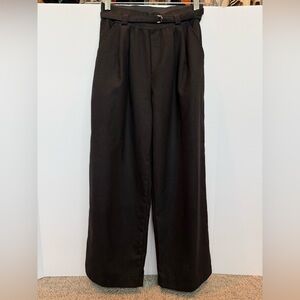 Zara Girls Black Felt Dress Pants Size 11-12